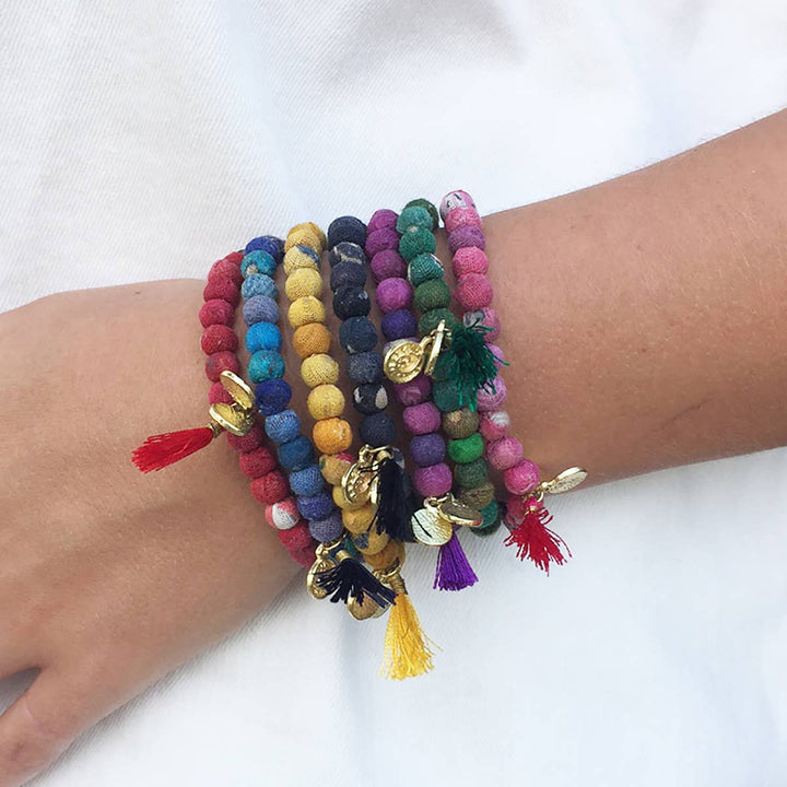 Compassion Connection Bracelet - Kantha