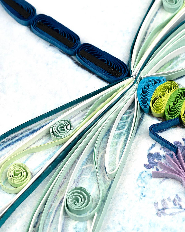 Emperor Dragonfly Quilling Card