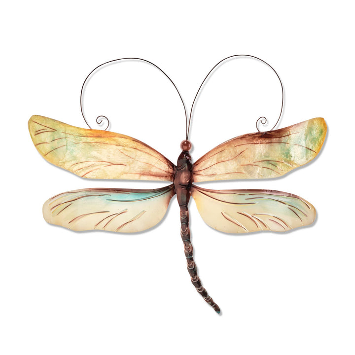Dragonfly Capiz Wall Decor Pearl Design