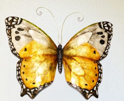Butterfly Capiz Wall Decor