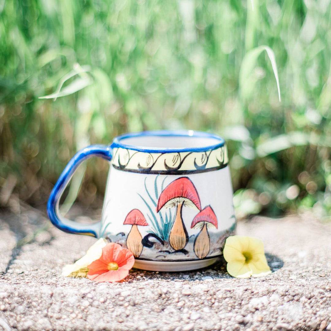 Mushroom Ceramic Mug