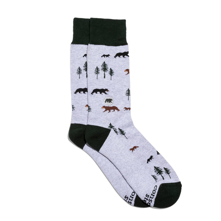 Socks that Protect Bears Conscious Step