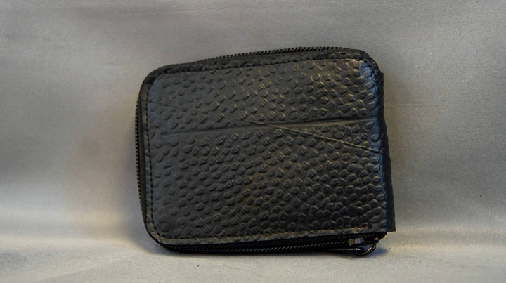 Zippered BiFold Wallet Tire