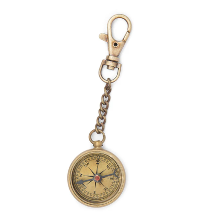 Compass Key Chain