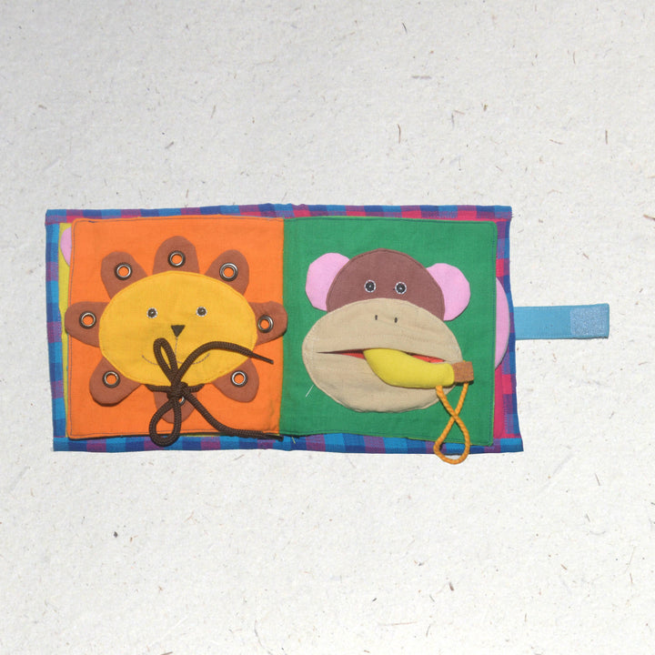 Animals Teach Me Kids Fabric Book