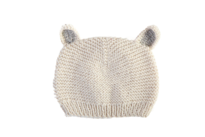 Muku Knit Bear Baby Cap