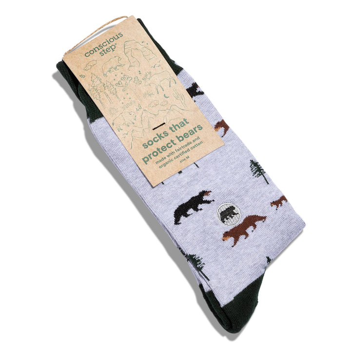 Socks that Protect Bears Conscious Step