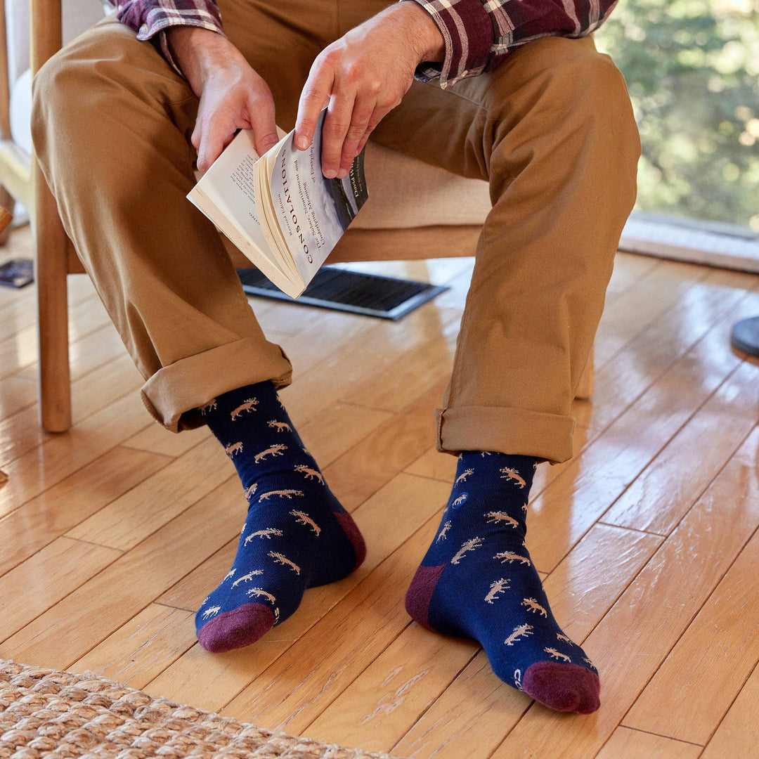 Socks that Protect Moose Conscious Step