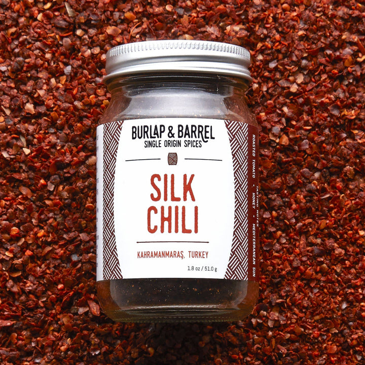 Silk Chili Flakes (Aleppo Pepper) 1.8oz Burlap and Barrel