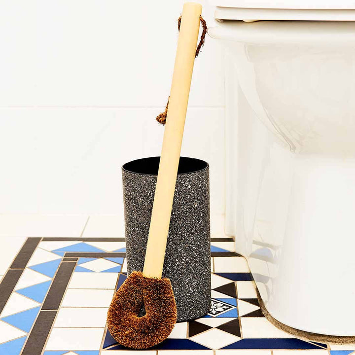 Toilet Brush & Holder   100% Plastic Free