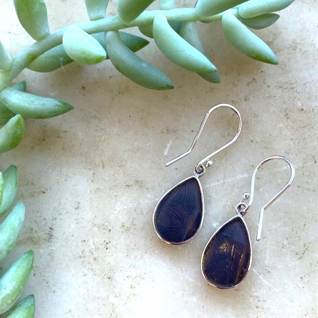 Idomeneus Giant Owl Butterfly Earrings