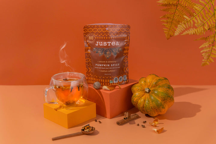 Pumpkin Spice Tea Loose Leaf 4.2oz JusTea