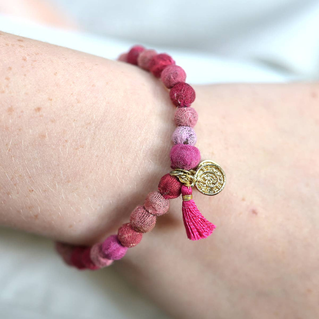 Compassion Connection Bracelet - Kantha