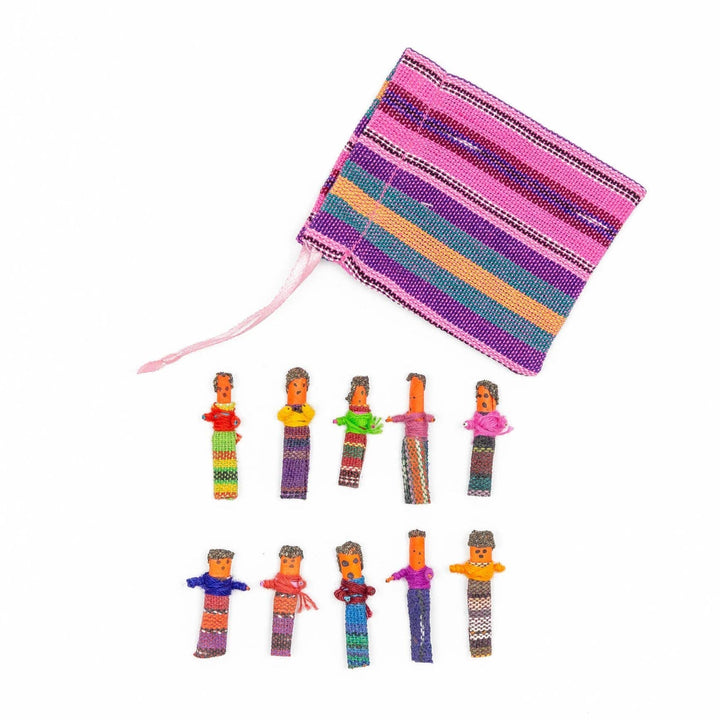 Worry Dolls Miniature Set of 10