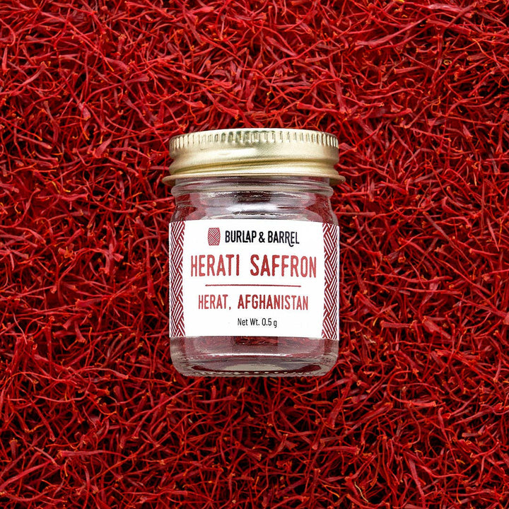 Herati Saffron 0.5g  Burlap and Barrel