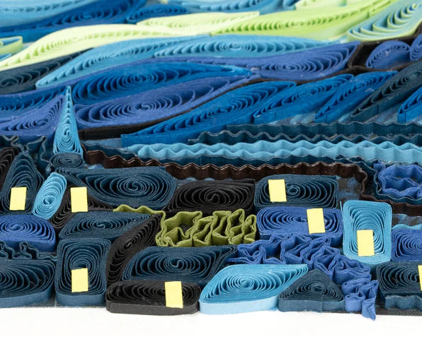 Starry Night, Van Gogh Artist Series Quilling Card