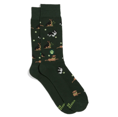 Socks that Save Dogs Go Fetch Conscious Step