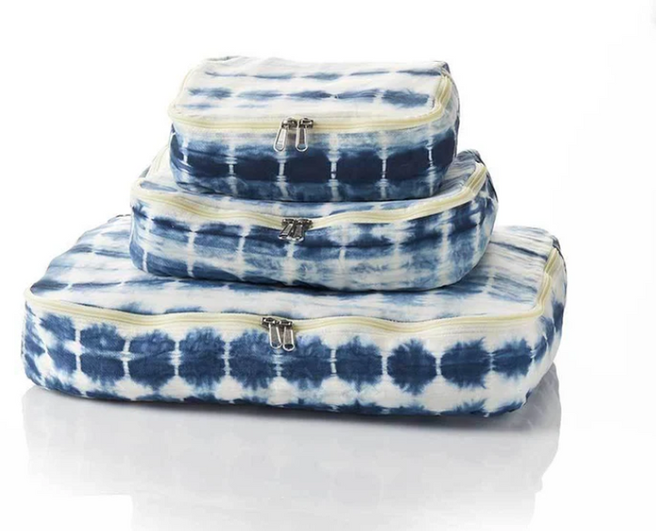 Indigo Packing Cubes - Set of 3