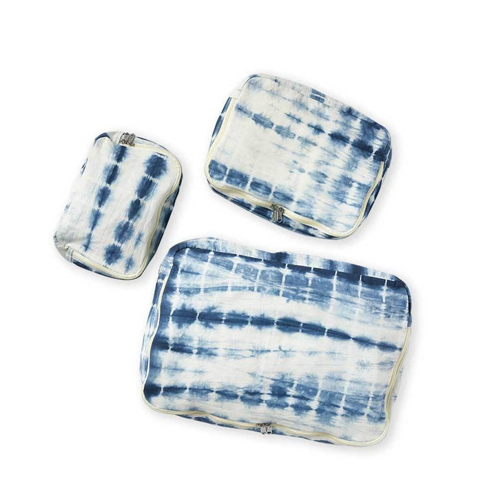 Indigo Packing Cubes - Set of 3