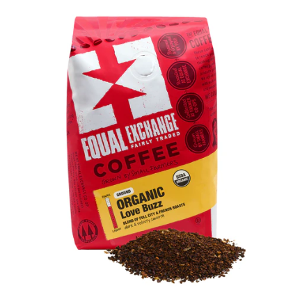 Love Buzz Ground Coffee 10oz Organic Equal Exchange