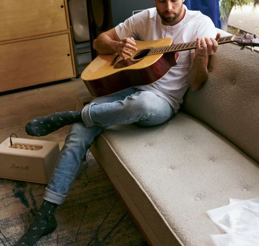 Socks that Support Music Conscious Step - Grey