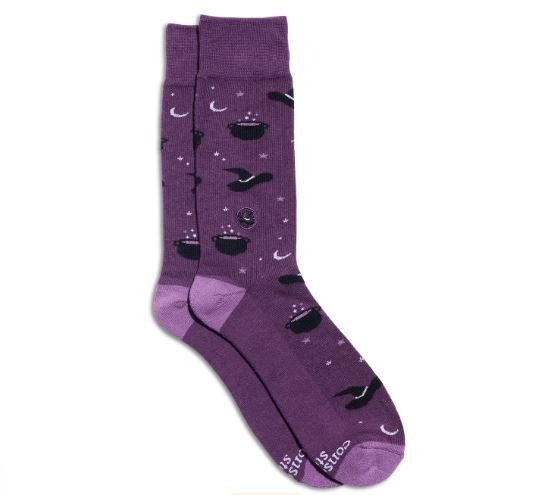 Socks that Support Mental Health Conscious Step - Witch