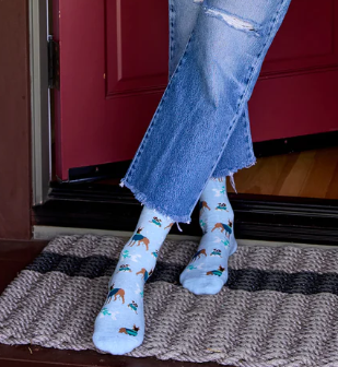 Socks that Save Dogs Conscious Step - Blue
