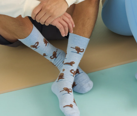 Socks that Support Mental Health Conscious Step - Sloth