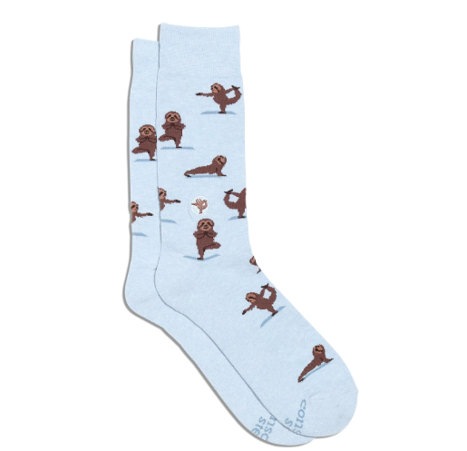 Socks that Support Mental Health Conscious Step - Sloth